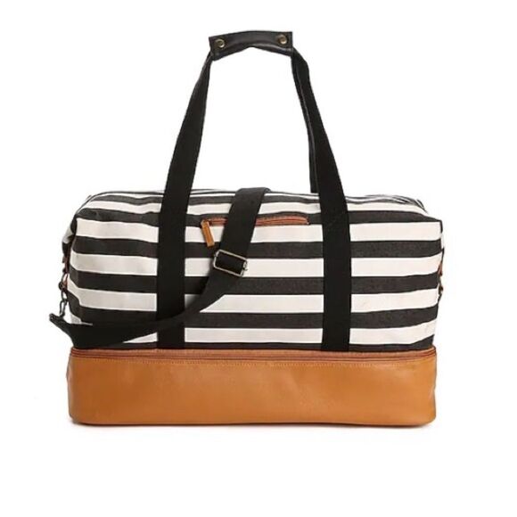 DSW Handbags - Striped weekender
